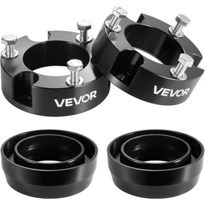 image:imageVEVOR 3 Inch Front and 2 Inch Rear Leveling Lift Kit for 20072023 Silverado 1500 2WD4WD 20072023 Sierra 1500 2WD4WD Chassis Level Kit with 2 Front Strut Spacers 2 Rear Lift Blocks 2 UBolts3 Front 2 Rear for 0523 4Runner