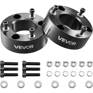 image:imageVEVOR 3 Inch Front and 2 Inch Rear Leveling Lift Kit for 20072023 Silverado 1500 2WD4WD 20072023 Sierra 1500 2WD4WD Chassis Level Kit with 2 Front Strut Spacers 2 Rear Lift Blocks 2 UBolts3F