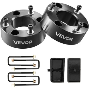image:imageVEVOR 3 Inch Front and 2 Inch Rear Leveling Lift Kit for 20072023 Silverado 1500 2WD4WD 20072023 Sierra 1500 2WD4WD Chassis Level Kit with 2 Front Strut Spacers 2 Rear Lift Blocks 2 UBolts3 Front 2 Rear 0724 Silverado Sierra 1500