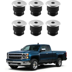 image:imageVEVOR Body Mount Bushing Kit Compatible with 19992007 Ford F250 F350 60 PCS Polyurethane Body Mount Kit Quick Replacement Durable Components for Improving Bumpy Driving Performance Black