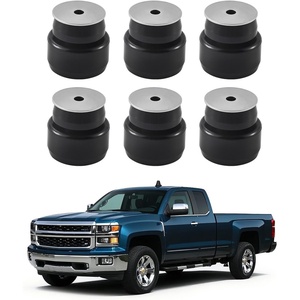 image:imageVEVOR Body Mount Bushing Kit Compatible with 20082016 F250 F350 Super Duty 60 PCS Polyurethane Body Mount Kit Quick Replacement Durable Components for Improving Bumpy Driving Performance Red19992014 Chevy Silverado