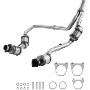image:imageVEVOR Catalytic Converter Compatible with Jeep Wrangle 2004 2005 2006 40L L6 Front RearReplacement OE 645174 EPA Compliant0709 Wrangler JK