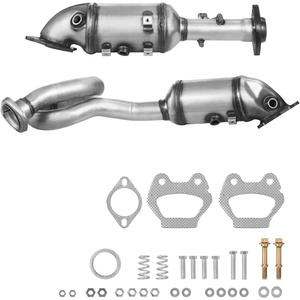 image:imageVEVOR Catalytic Converter Compatible with Jeep Wrangle 2004 2005 2006 40L L6 Front RearReplacement OE 645174 EPA Compliant1218 Wrangler JK