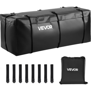 image:imageVEVOR Hitch Cargo Carrier Bag Waterproof 840D PVC 6024 x 2402 x 3594 in 30 Cubic Feet Heavy Duty Cargo Bag for Truck Bed Storage with Reinforced Straps Suitable for Car SUV Vans Hitch Basketwith Reinforced StrapsStorage Bag