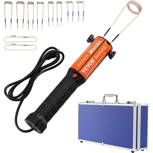 image:imageVEVOR Magnetic Induction Heater Kit 1000w 110V Portable Handheld Induction Heater with 10PCS Induction Coils NoFlame Induction Heater Bolt Remover with Case Fit for Removing Rusty Bolts amp Nuts