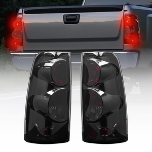 image:imageVEVOR Tail Light Assembly Compatible with 19992006 Chevy Silverado 1500 2500 3500 19992003 GMC Sierra 1500 2500 15002500 HD 2PCS Left amp Right Side Taillights Rear Brake Lamps Without BulbsBlack