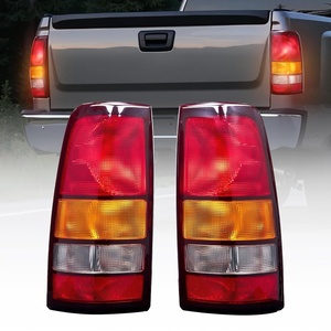 image:imageVEVOR Tail Light Assembly Compatible with 19992006 Chevy Silverado 1500 2500 3500 19992003 GMC Sierra 1500 2500 15002500 HD 2PCS Left amp Right Side Taillights Rear Brake Lamps Without BulbsRed  Yellow  White
