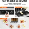 image:imageHappyBuy Commercial Waffle Stick Maker  6PCS 1500W NonStick Stainless Steel Temp amp Time Control for Restaurant Bakery Snack Bar amp Family