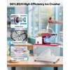 image:imageVEVOR Commercial Ice Crusher 661LBSH 350W Electric Snow Cone Machine with 4 Blades 1400RPM Stainless Steel Shaved Ice Machine with 11 Gal CrushedIce Box for Family Restaurants Bars WhiteRed