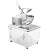 image:imageVEVOR Commercial Ice Crusher 661LBSH 350W Electric Snow Cone Machine with 4 Blades 1400RPM Stainless Steel Shaved Ice Machine with 11 Gal CrushedIce Box for Family Restaurants Bars WhiteWhite