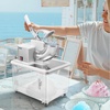 image:imageVEVOR Commercial Ice Crusher 661LBSH 350W Electric Snow Cone Machine with 4 Blades 1400RPM Stainless Steel Shaved Ice Machine with 11 Gal CrushedIce Box for Family Restaurants Bars WhiteWhite