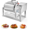 image:imageVEVOR Commercial Meat Tumbler Marinator 20L Vacuum Tumbler Marinating Machine with Bidirectional Rotation and 3Speed Stainless Steel Vacuum Curing Machine for Chicken Steak Pork RestaurantSilver