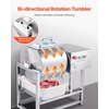 image:imageVEVOR Commercial Meat Tumbler Marinator 20L Vacuum Tumbler Marinating Machine with Bidirectional Rotation and 3Speed Stainless Steel Vacuum Curing Machine for Chicken Steak Pork RestaurantSilver
