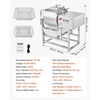 image:imageVEVOR Commercial Meat Tumbler Marinator 20L Vacuum Tumbler Marinating Machine with Bidirectional Rotation and 3Speed Stainless Steel Vacuum Curing Machine for Chicken Steak Pork RestaurantSilver