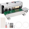image:imageVEVOR Continuous Bag Band Sealing Machine 024047 in Seal Width Horizontal Band Sealer Machine with Ink Printing Temp amp Speed Adjustable Heat Sealing Machine for 0001003 in Plastic BagsStainless Steel