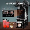image:imageVEVOR Fully Automatic Cup Sealing Machine 500650 CupsH Cup Sealer Machine for 180 mm Tall amp 9095 mm Cup Electric Boba Tea Sealer with Digital Control LCD Panel for Bubble Milk Tea Coffee GoldBlack