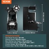 image:imageVEVOR Fully Automatic Cup Sealing Machine 500650 CupsH Cup Sealer Machine for 180 mm Tall amp 9095 mm Cup Electric Boba Tea Sealer with Digital Control LCD Panel for Bubble Milk Tea Coffee GoldBlack