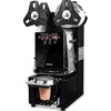 image:imageVEVOR Fully Automatic Cup Sealing Machine 500650 CupsH Cup Sealer Machine for 180 mm Tall amp 9095 mm Cup Electric Boba Tea Sealer with Digital Control LCD Panel for Bubble Milk Tea Coffee GoldBlack