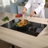 image:imageVEVOR Induction Cooktop 4 Burner 6600W Electric Countertop Burner Knob Control Builtin Stove Induction Cooktop with 12 Temperature Settings Glass Surface Auto ShutOff30in 5burnerstouch control