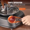 image:imageVEVOR Shawarma Grill Machine 13 lbs Capacity Chicken Shawarma Cooker Machine with 2 Burners Gas Vertical Broiler Gyro Rotisserie Oven Doner Kebab Machine for Home Restaurant Kitchen Parties115 L