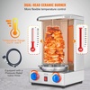 image:imageVEVOR Shawarma Grill Machine 13 lbs Capacity Chicken Shawarma Cooker Machine with 2 Burners Gas Vertical Broiler Gyro Rotisserie Oven Doner Kebab Machine for Home Restaurant Kitchen PartiesGas