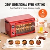image:imageVEVOR Shawarma Grill Machine 13 lbs Capacity Chicken Shawarma Cooker Machine with 2 Burners Gas Vertical Broiler Gyro Rotisserie Oven Doner Kebab Machine for Home Restaurant Kitchen Parties2 Rods