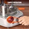 image:imageVEVOR Shawarma Grill Machine 13 lbs Capacity Chicken Shawarma Cooker Machine with 2 Burners Gas Vertical Broiler Gyro Rotisserie Oven Doner Kebab Machine for Home Restaurant Kitchen PartiesElectric 115L