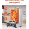 image:imageVEVOR Shawarma Grill Machine 13 lbs Capacity Chicken Shawarma Cooker Machine with 2 Burners Gas Vertical Broiler Gyro Rotisserie Oven Doner Kebab Machine for Home Restaurant Kitchen PartiesElectric 13lbs