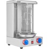 image:imageVEVOR Shawarma Grill Machine 13 lbs Capacity Chicken Shawarma Cooker Machine with 2 Burners Gas Vertical Broiler Gyro Rotisserie Oven Doner Kebab Machine for Home Restaurant Kitchen PartiesGas