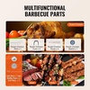 image:imageVEVOR Shawarma Grill Machine 13 lbs Capacity Chicken Shawarma Cooker Machine with 2 Burners Gas Vertical Broiler Gyro Rotisserie Oven Doner Kebab Machine for Home Restaurant Kitchen Parties125 L