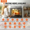 image:imageVEVOR Single Wall Oven 24 Electric Builtin Wall Oven with 16 Cooking Functions 268 CuFt Electric Wall Ovens with Timer 3150W 76L Large Capacity Ovens with Baking Rack and Tray for KitchenDigital Display