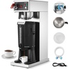 image:imageVEVOR Commercial Drip Coffee Maker 1617 Cups Machine with 25 L Thermal Carafe Keep Warm for 4 Hours Stainless Steel Brewer with Auto Water Filling for Restaurant Office Coffee Shop amp Home