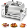 image:imageVEVOR Commercial Meat Tumbler Marinator 20L Vacuum Tumbler Marinating Machine with Bidirectional Rotation and 3Speed Stainless Steel Vacuum Curing Machine for Chicken Steak Pork RestaurantSilver