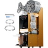 image:imageVEVOR Fully Automatic Cup Sealing Machine 500650 CupsH Cup Sealer Machine for 180 mm Tall amp 9095 mm Cup Electric Boba Tea Sealer with Digital Control LCD Panel for Bubble Milk Tea Coffee GoldGold