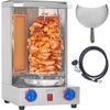 image:imageVEVOR Shawarma Grill Machine 13 lbs Capacity Chicken Shawarma Cooker Machine with 2 Burners Gas Vertical Broiler Gyro Rotisserie Oven Doner Kebab Machine for Home Restaurant Kitchen PartiesGas