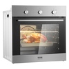 image:imageVEVOR Single Wall Oven 24 Electric Builtin Wall Oven with 16 Cooking Functions 268 CuFt Electric Wall Ovens with Timer 3150W 76L Large Capacity Ovens with Baking Rack and Tray for KitchenMechanical Control
