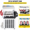 image:imageVEVOR Commercial Slushy Machine 15L x 3 Tank Frozen Drink Machine 110V 1800W Commercial Margarita Machine Stainless Steel Suitable for Supermarkets Cafes Restaurants Snack Bar