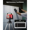 image:imageVEVOR Rotary Laser Level Kit 2000ft 360Degree Self Leveling Green Horizontal Laser Transitwith TripodReceiverRemote Control Scale Toolcase IP66 Rating Waterproof 080in100ft for ConstructionGreen