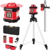 image:imageVEVOR Rotary Laser Level Kit 2000ft 360Degree Self Leveling Green Horizontal Laser Transitwith TripodReceiverRemote Control Scale Toolcase IP66 Rating Waterproof 080in100ft for ConstructionRed