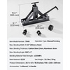 image:imageMophorn 112 Tubing Rolling Bender Manual Square amp Rectangular Tube Bender 14 Gauge Roller Tubing Roller Flat Bar Bender For Mild Steel Cooper amp Aluminum