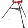 image:imageMophorn 4606 Tripod Pipe Chain Vise 186 CapacityPipe Stand Portable Foldable Steel LegsPipe Stands wTool Tray Tripod Stand Chain Vise Ideal for a Variety of Pipe MaterialsPipe Chain Vise Stand
