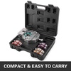 image:imageMophorn Manually Operated AC Hose Crimper HydraKrimp 71550 Manual AC Hose Crimper Kit Air Conditioning Repair Handheld AC Hose Crimping Tool with 4 Dies