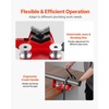 image:imageMophorn Screw Bench Chain Vise 18 to 5Inch Pipe Capacity Heavy Duty Bench Chain Pipe Vise with Crank Handle NeopreneCoated Jaw Cast Iron Material Ideal for a Variety of Pipes18  5 Hitch Mount