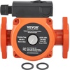 image:imageVEVOR 009BF5J Cast Iron Recirculating Pump 17 GPM Hot Water Circulation Pump 34 NPT Flange 3Speed Circulator Pump Quiet Operation Circulator for Floor HeatingHome Water Heater System35 ft  17 GPM
