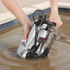 image:imageVEVOR 1 HP Submersible Sump Pump 5500 GPH Stainless Steel Submersible Sewage Dirty Clean Water Pump with Automatic Float Switch Long Cord 30 ft Max Lift for Pools Garden Pond Flooded Areas10 HP  5500 GPH  30 Ft