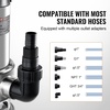 image:imageVEVOR 1 HP Submersible Sump Pump 5500 GPH Stainless Steel Submersible Sewage Dirty Clean Water Pump with Automatic Float Switch Long Cord 30 ft Max Lift for Pools Garden Pond Flooded Areas10 HP  4020 GPH  26 Ft