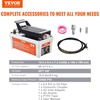 image:imageVEVOR 10000PSI Air Hydraulic Pump 018 Gal Reservoir NPT 38 in Oil Outlet NPT 14 in Inlet Metal Shell Air Actuated Treadle Foot Pump for Precision Industrial Machinery amp Aerospace EquipmentAir Hydraulic Pump Grey