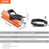 image:imageVEVOR 10000PSI Air Hydraulic Pump 018 Gal Reservoir NPT 38 in Oil Outlet NPT 14 in Inlet Metal Shell Air Actuated Treadle Foot Pump for Precision Industrial Machinery amp Aerospace EquipmentAir Hydraulic Pump Orange