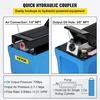 image:imageVEVOR 10000PSI Air Hydraulic Pump 042 Gal Reservoir NPT 38 in Oil Outlet NPT 14 in Inlet Aluminum Shell Air Actuated Treadle Foot Pump for Automobile Repair Frame Machine amp Hydraulic Press04