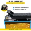 image:imageVEVOR 10000PSI Air Hydraulic Pump 042 Gal Reservoir NPT 38 in Oil Outlet NPT 14 in Inlet Aluminum Shell Air Actuated Treadle Foot Pump for Automobile Repair Frame Machine amp Hydraulic Press04